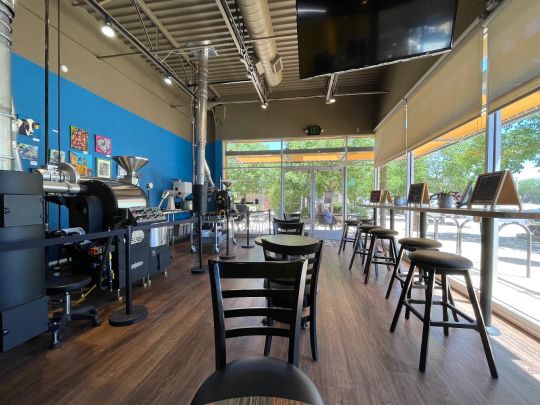 Inside Chicky's Coffee Main Shop Location in Bernalillo